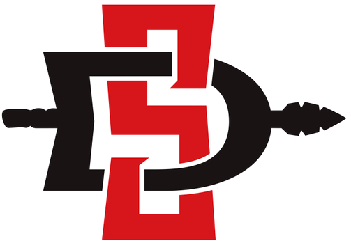 San Diego State Aztecs logos iron-ons